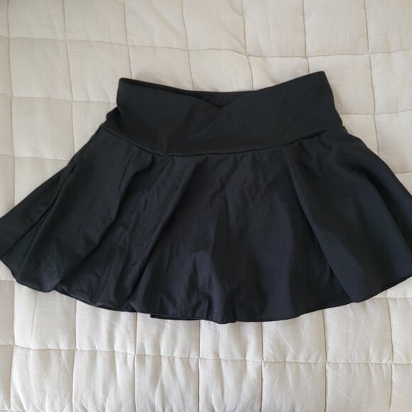 Black Athletic Skort - Picture 1 of 7